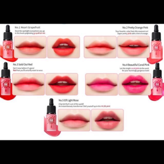 Peri Pera Airy Ink Velvet Heart Grapefruit (Category: Face Care) located in Mandaluyong City. Submitted by assortedhauls (Listing ID 161282556, Image 3). Description: Brandnew 100% ORIGINAL i dont buy fakes RFS Not my shade Box have been disposed .