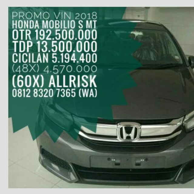 Promo Honda Mobilio Tipe S Manual Cars Cars For Sale On Carousell