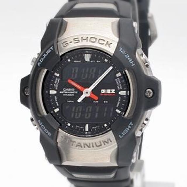 Rare Vintage Casio G shock GIEZ GS 300 Titanium