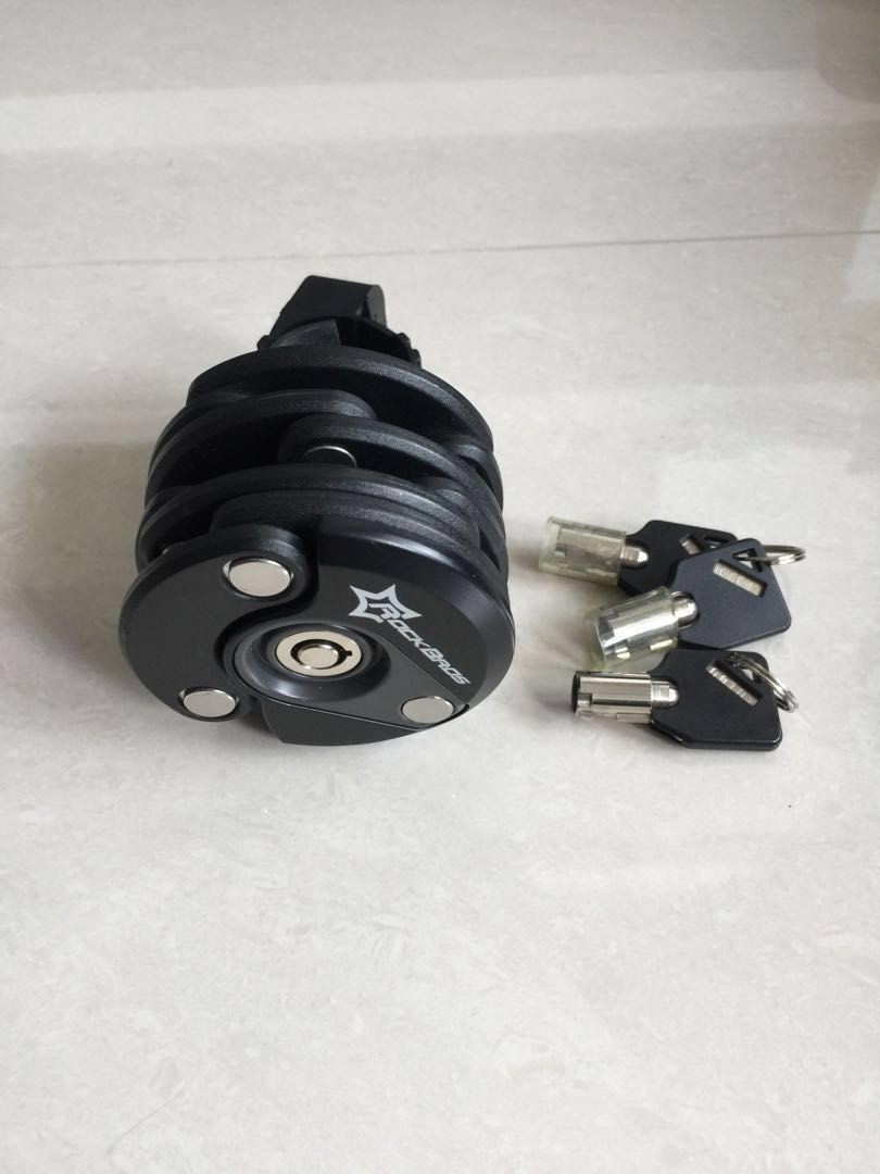 Rockbros hamburger bike lock clearance