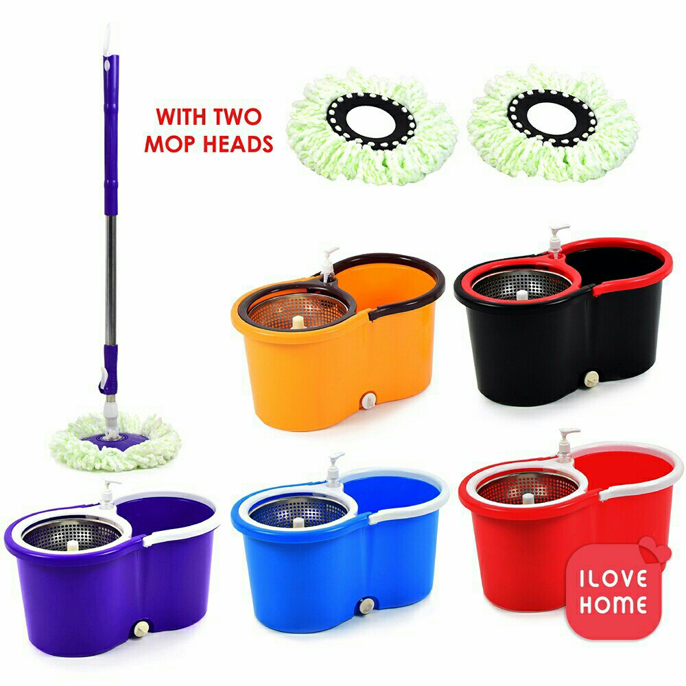 Belt Mop Rotation Spin Mop rotation 360 #ikeam50, Furniture & Home Living, Bathroom ...