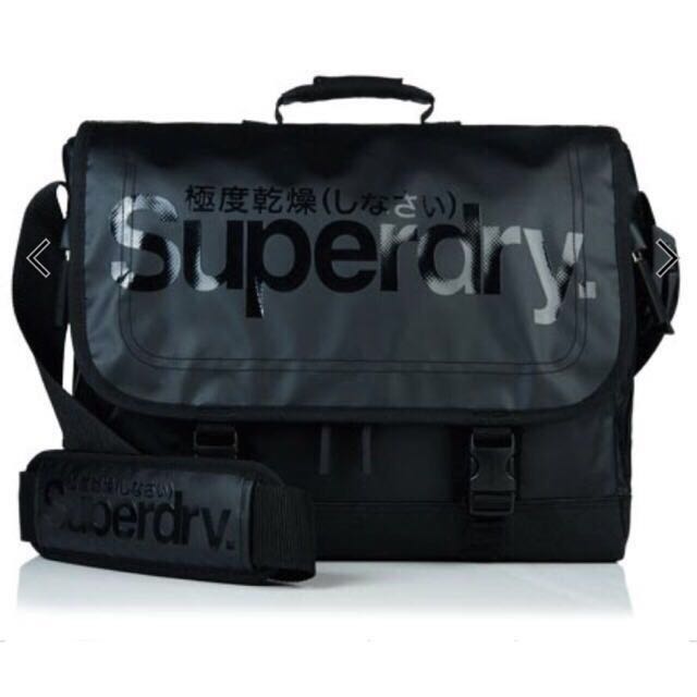 Superdry Black Label Luggage /Messenger bag, Men's Fashion, Bags, Sling ...