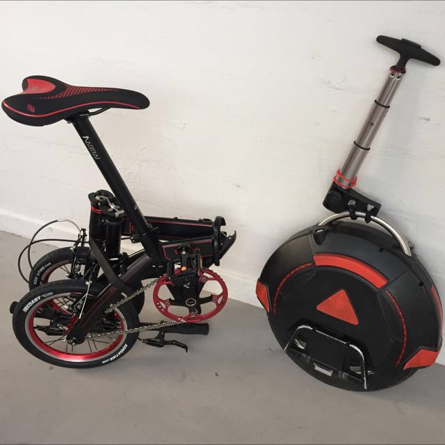The Lightest And Best Exercise Folding Bicycle To Compliment Your