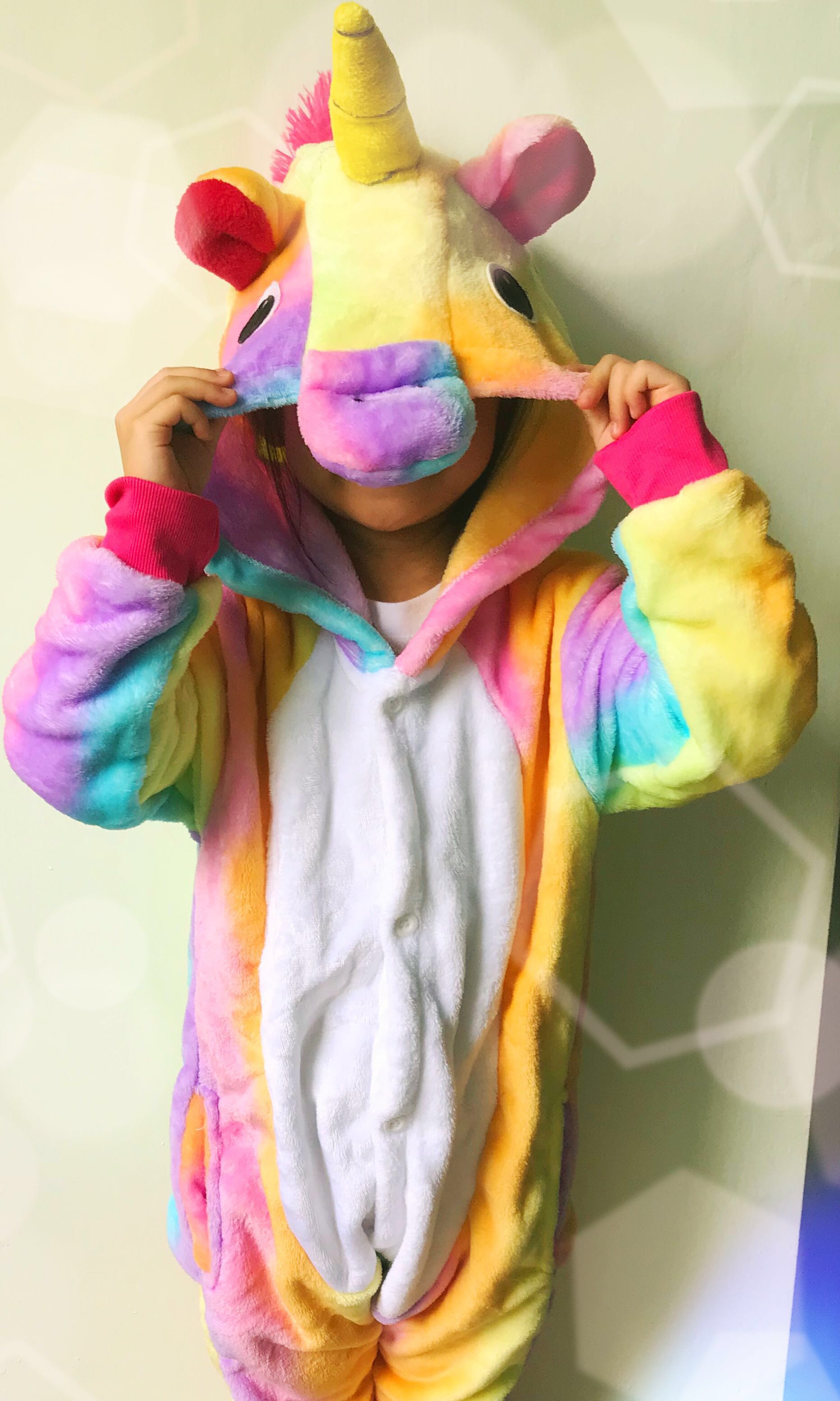 Unicorn Onsie Multicoloured Babies Kids Girls Apparel On