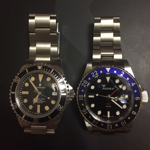 (updated 110317) Steinhart Vs Squale, Luxury, Watches on Carousell