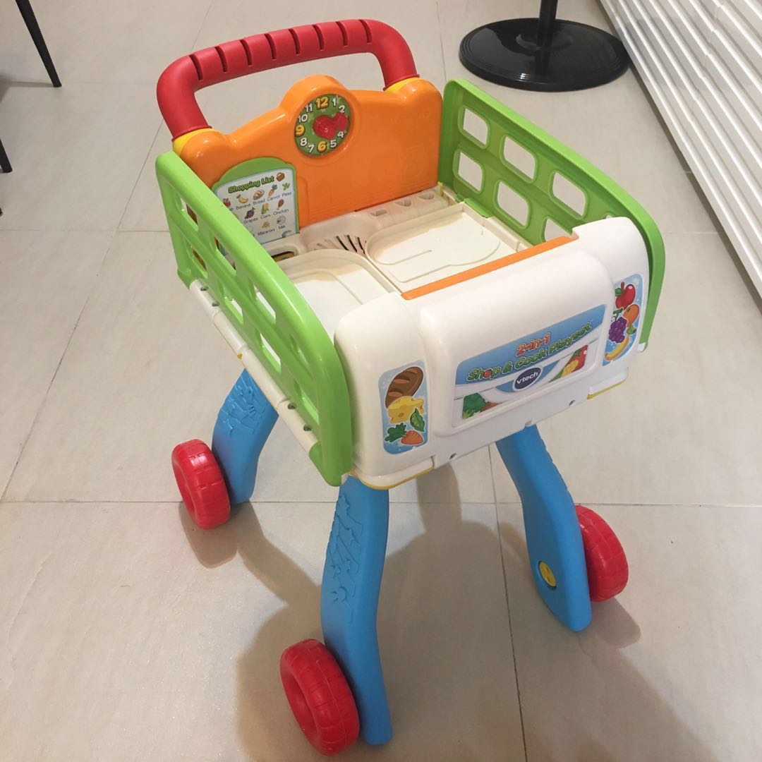 Vtech 2 in 1 shop and cook playset on sale