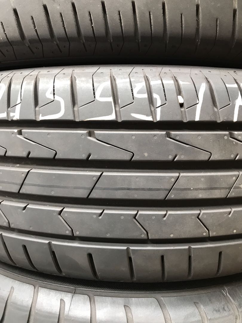 215 55r17 Hankook K125 Car Accessories On Carousell