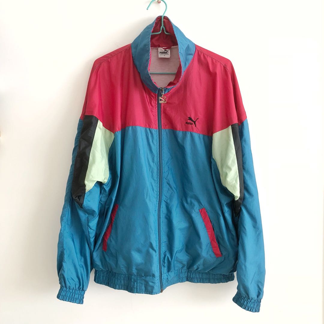 green puma tracksuit