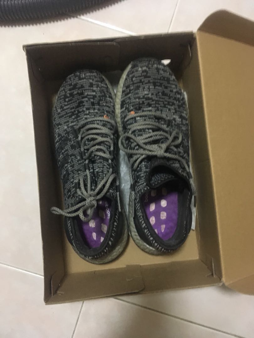 pure boost silver