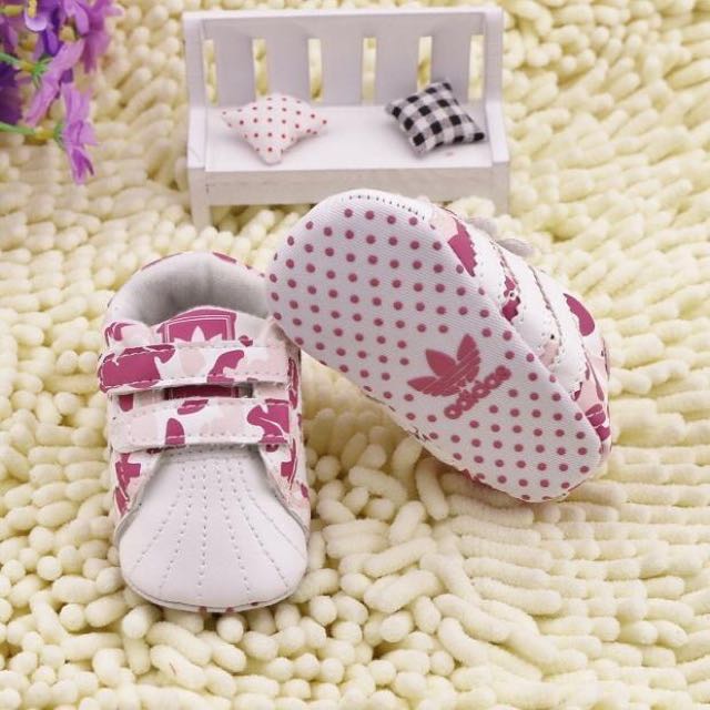 Newborn girl adidas shoes hotsell