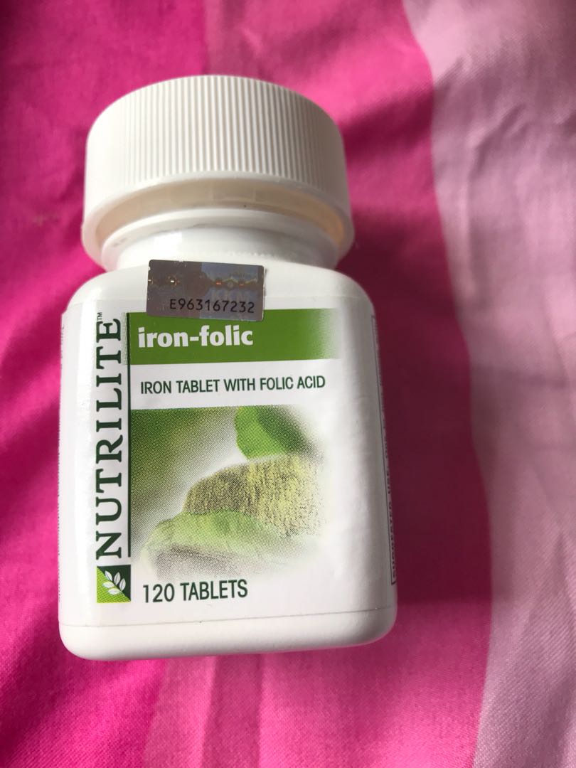 amway folic iron supplement health