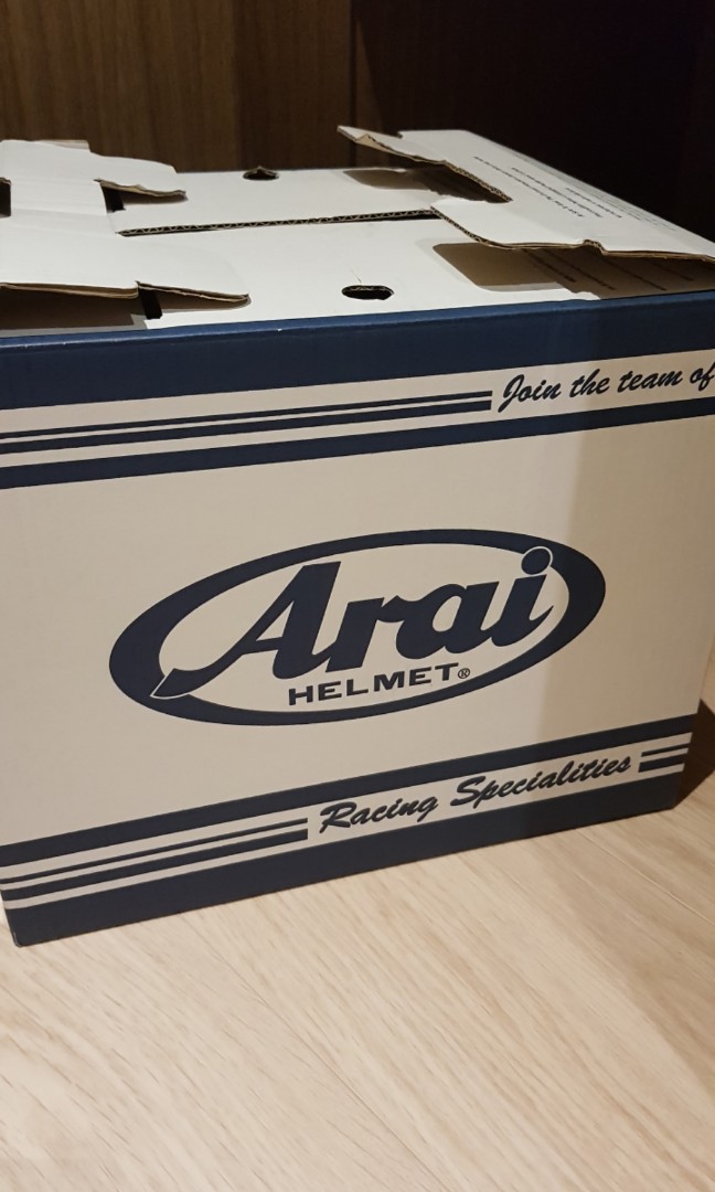 Arai Helmet Box, Motorcycles, Motorcycle Accessories on Carousell