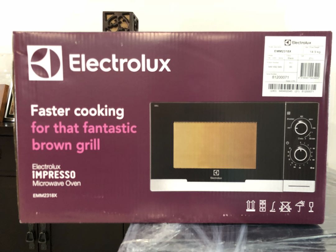Electrolux impresso microwave shop oven