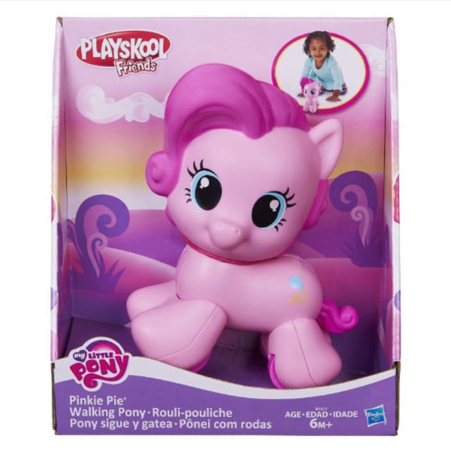 Bnib Playskool My Little Pony Pinkie Pie Walking Toy Babies Kids Toys Walkers On Carousell