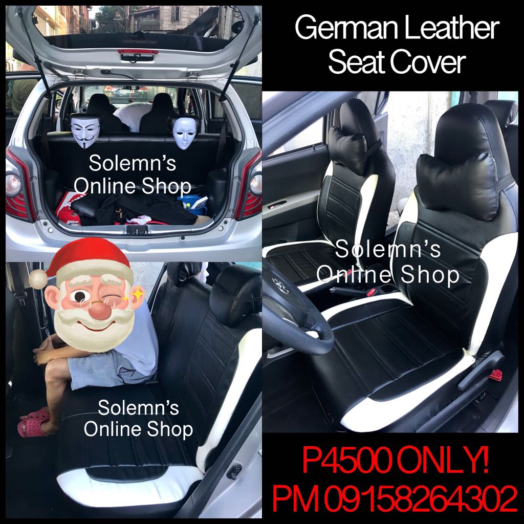 brand new complete set of german leather seat cover