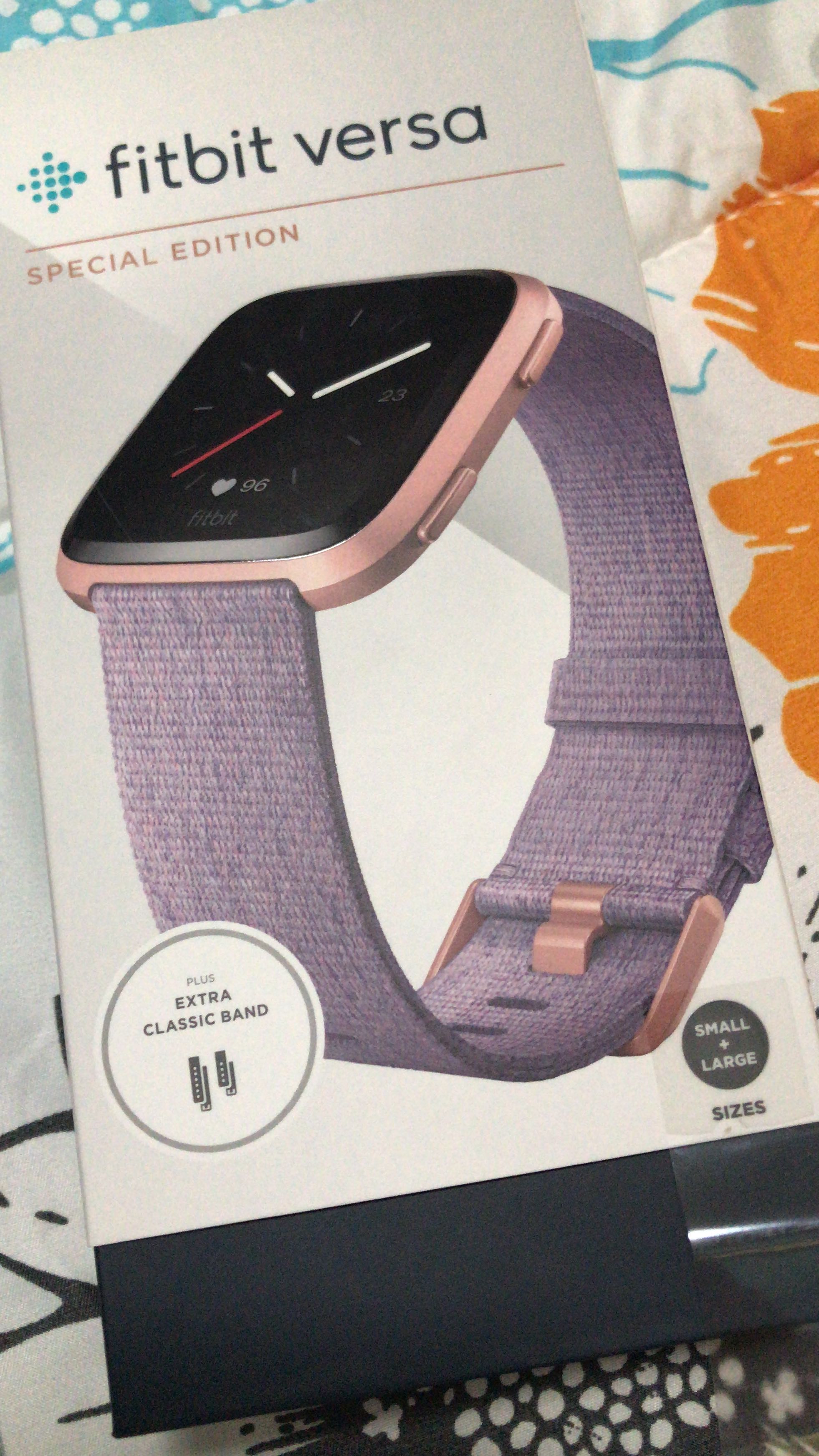 fitbit versa special edition purple