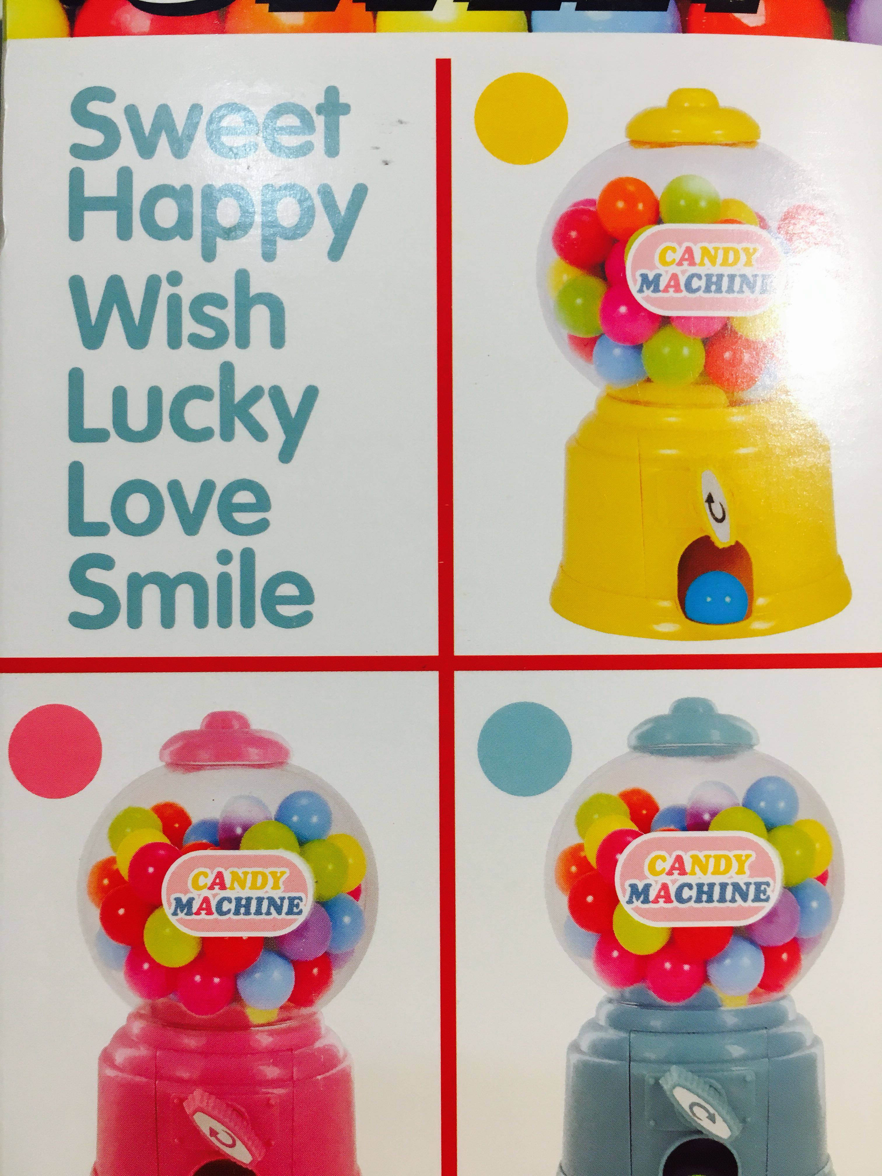 Candy Machine （分類：其他周邊）位於 Hong Kong。 由 sylviakam 提交（商品編號 167441684，圖片 4）。簡介： Candy Machine 100% New (With no Candy inside) But Jelly Belly Candy is included! 扭糖機 入面冇糖 但店主附送一包Jelly Belly 糖！。