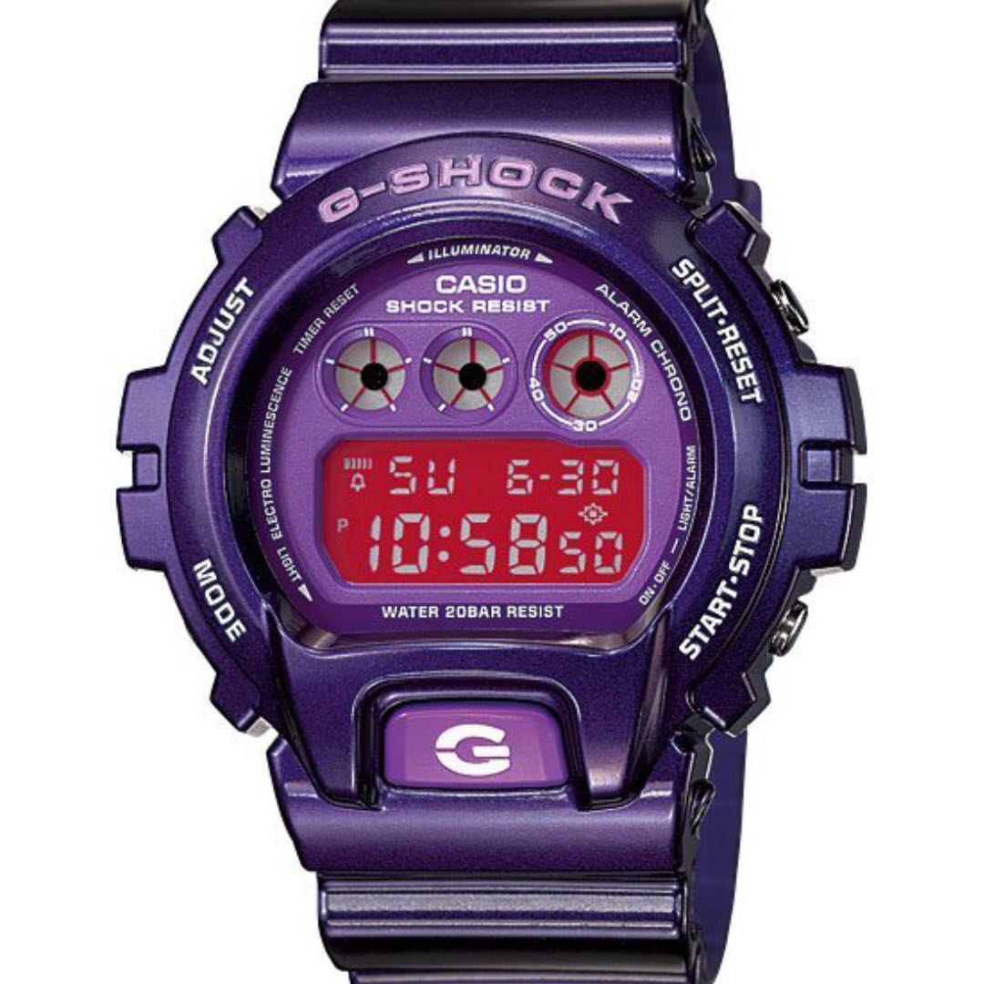 CASIO G-SHOCK DW-6900 series DW-6900CC 紫色 GSHOCK DW6900CC