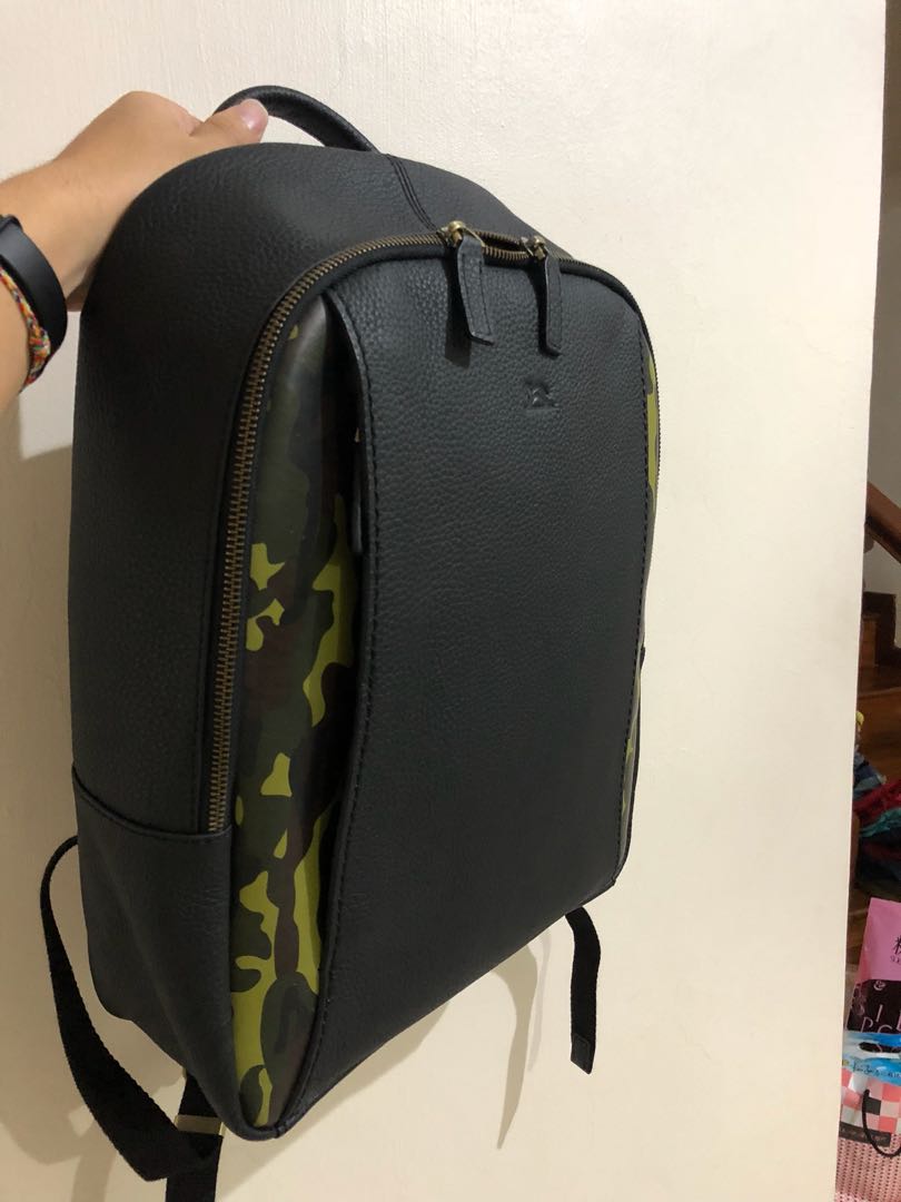 Charles Berkeley leather backpack 