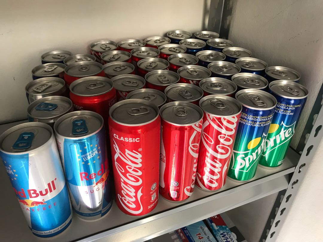 Coke,sprite,redbull, Food & Drinks, Alcoholic Beverages on Carousell