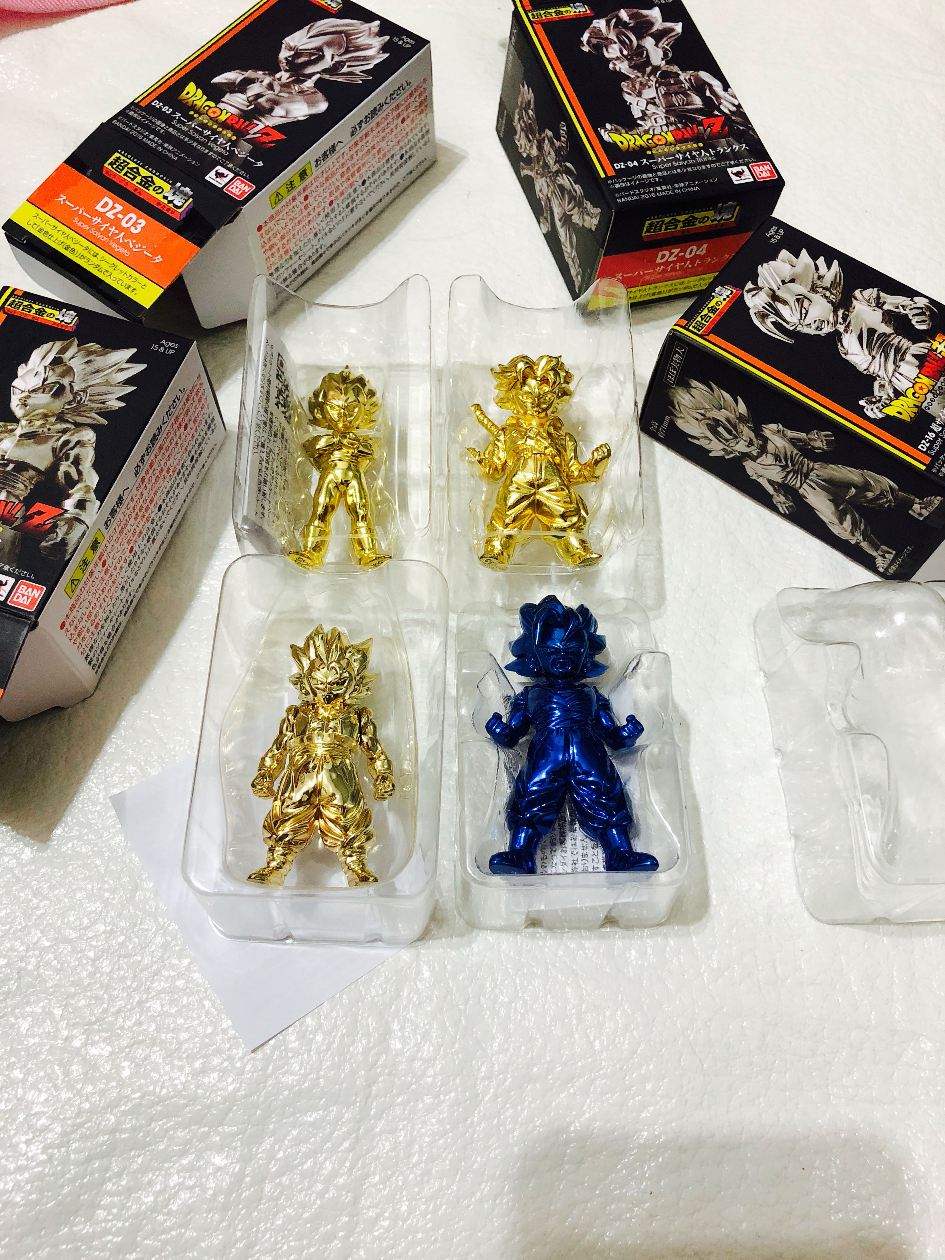Dragon Ball Absolute Chogokin Ss Vegetto Trunks Vegeta