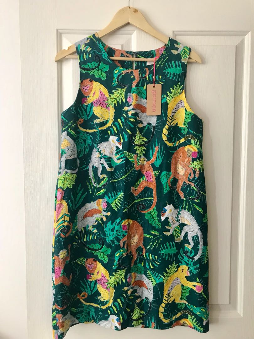 GORMAN as new monkey magic shift dress size 10 Women s Fashion
