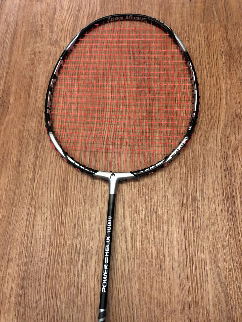 Head Badminton Racquet 10000 Helix, Sports Equipment, Sports & Games