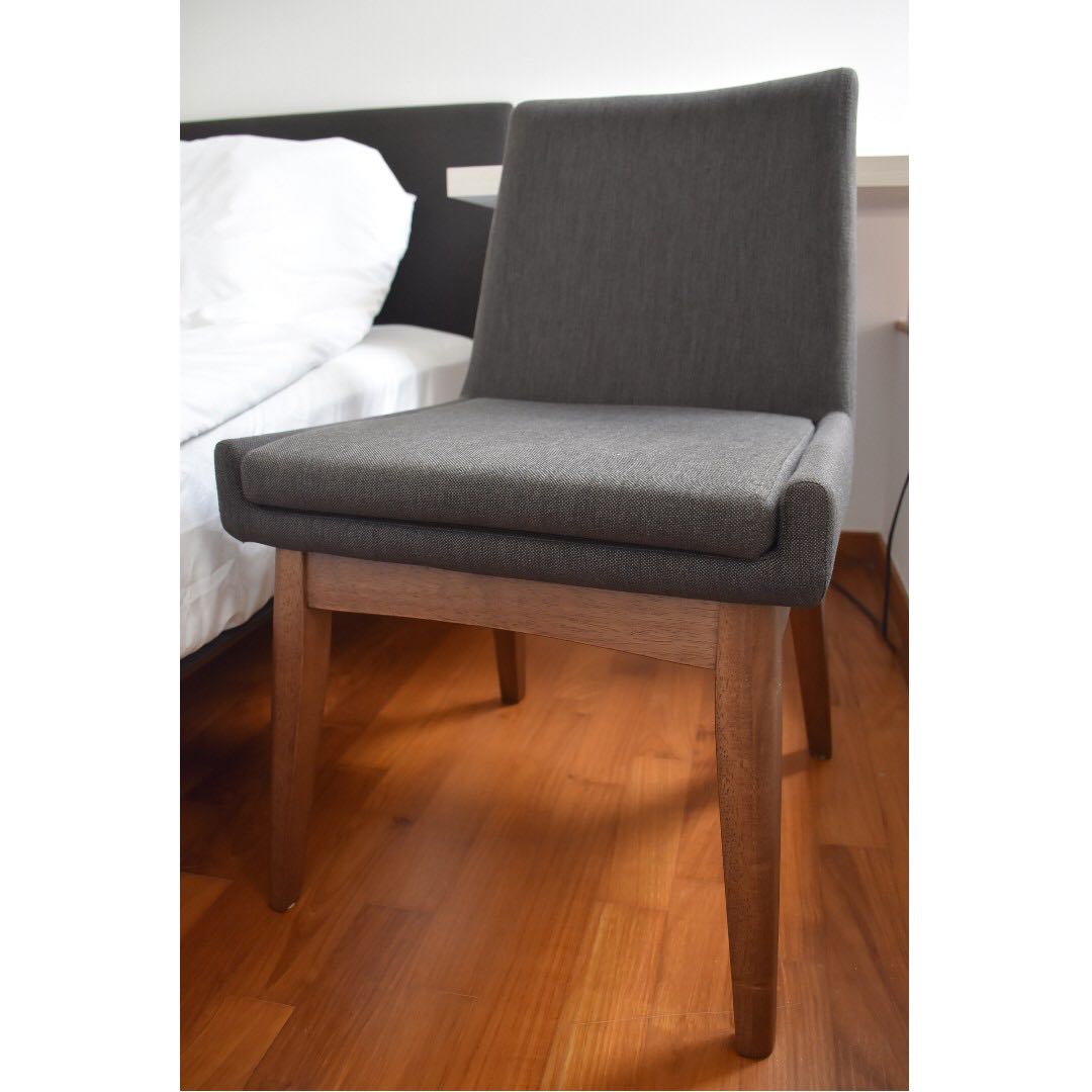 Hipvan Fabian Dining Chair Cocoa Mud Furniture Tables