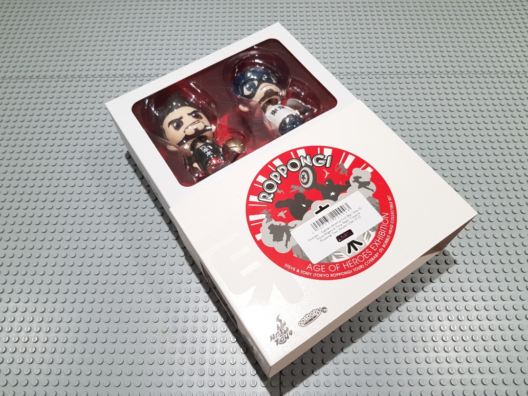 Sale Hot Toys Cosbaby Tokyo Captain America Steve Rogers and