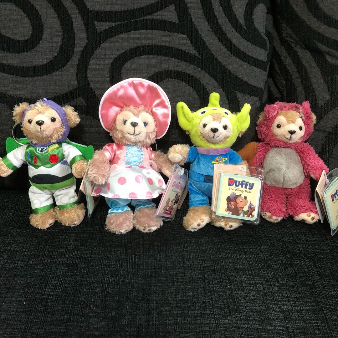 Instock Hk Disneyland Duffy And Shelliemay Plush Keychain In Toy Story Outfits Toys Games Stuffed Toys On Carousell