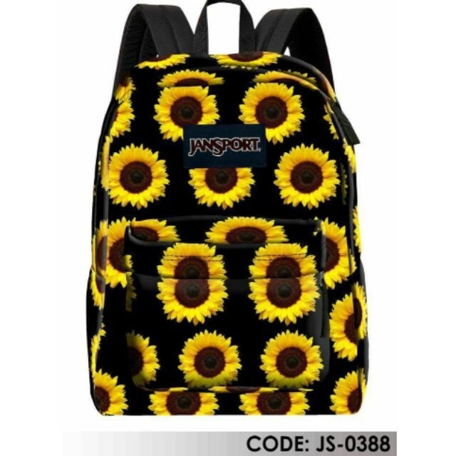 jansport backpack sunflower