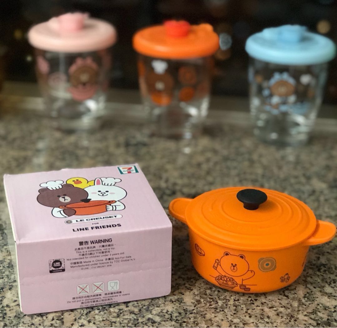 Le Creuset x Line Friends 盒, 廚房用具 Carousell