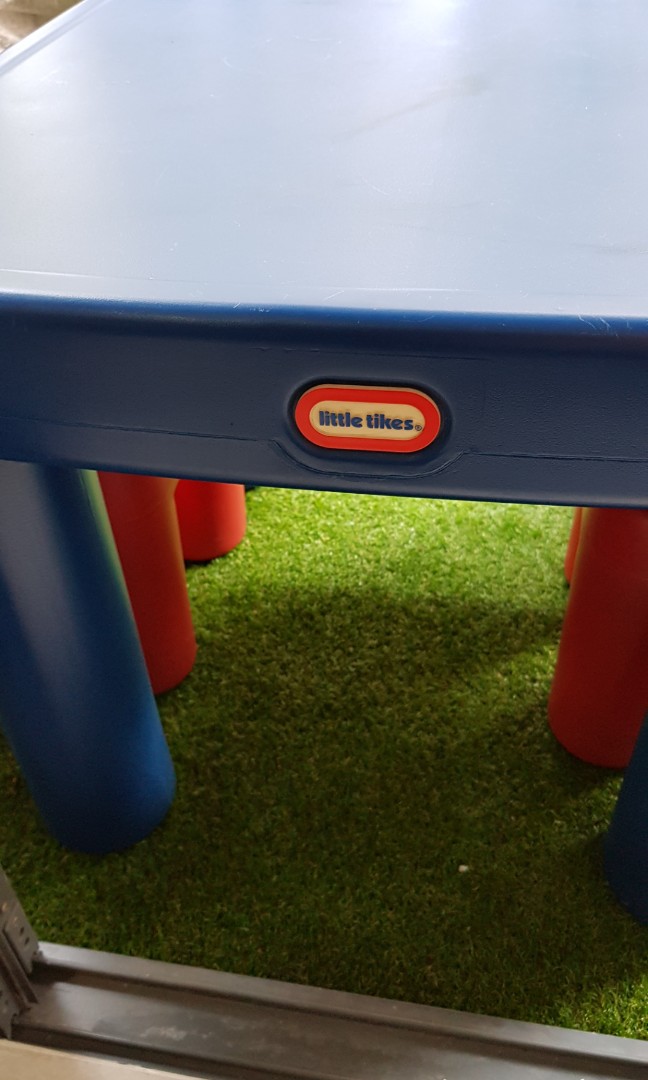 Little Tikes Children Large Table and chairs Babies Kids Baby Nursery Kids Furniture Kids Tables Chairs on Carousell
