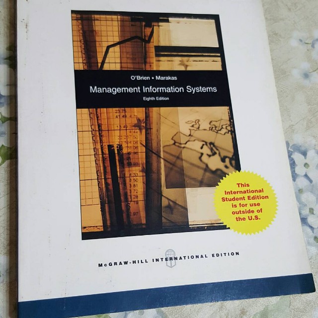 Management Information Systems, McGraw Hill, Hobbies & Toys, Books ...