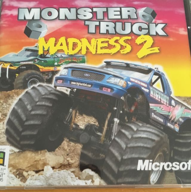 Monster Truck Madness 2 Computer Game Authentic Collector