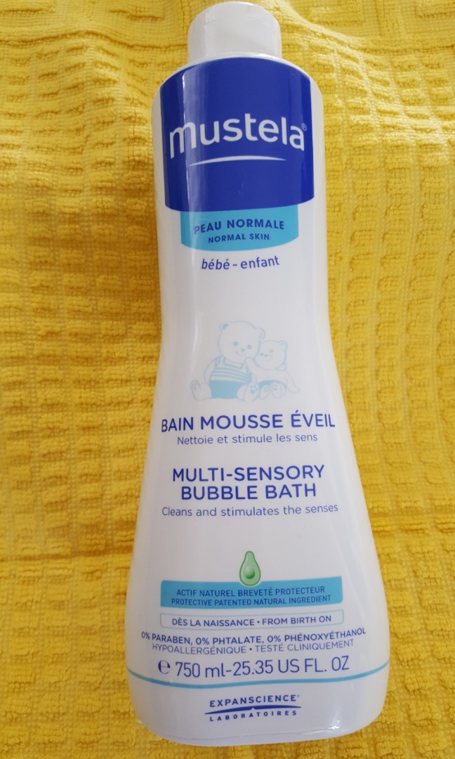 mustela bubble bath 750ml