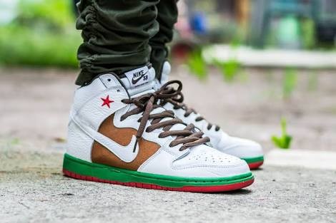 california nike dunks