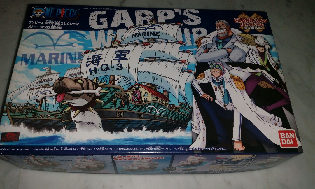 One Piece Grand Ship Garp S War Ship Toys Games Bricks Figurines On Carousell