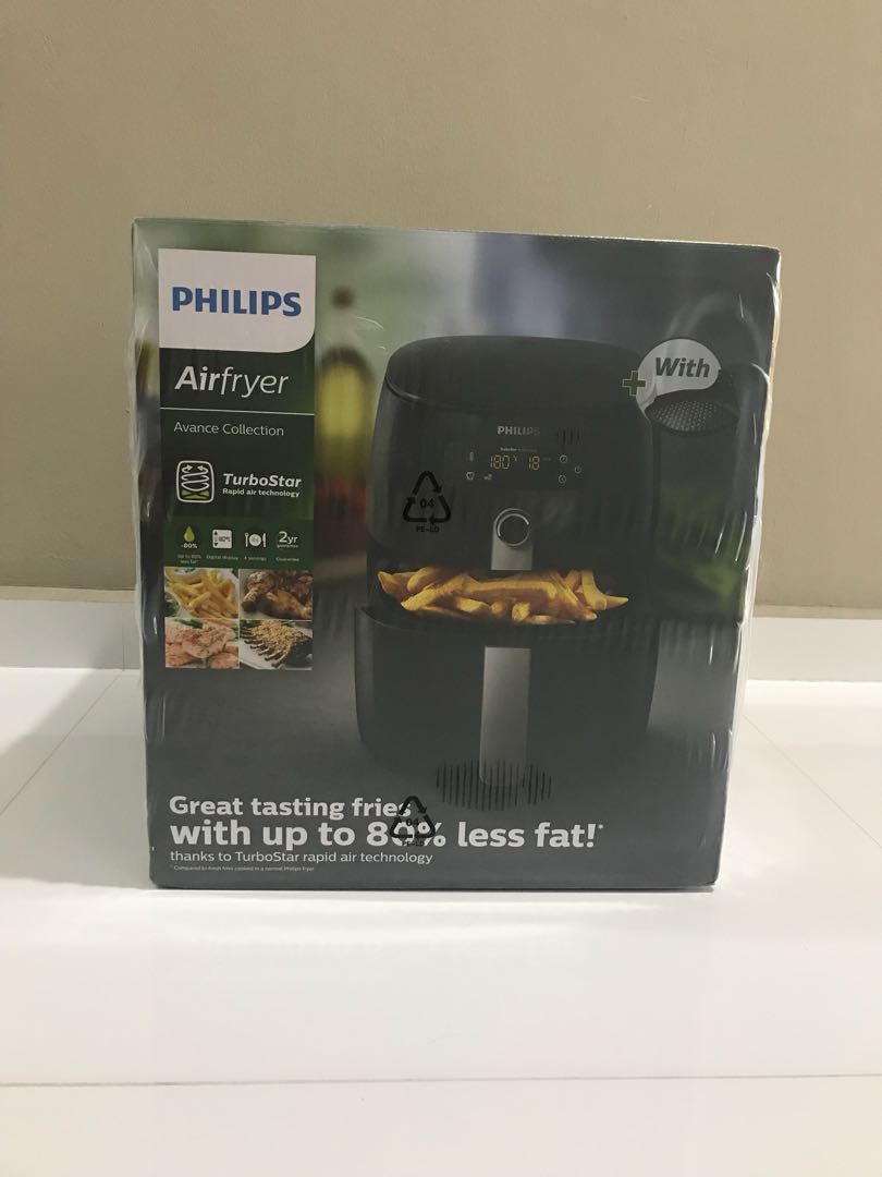 Philips Airfryer Avance Collection HD9643 Air Fryer, TV & Home ...