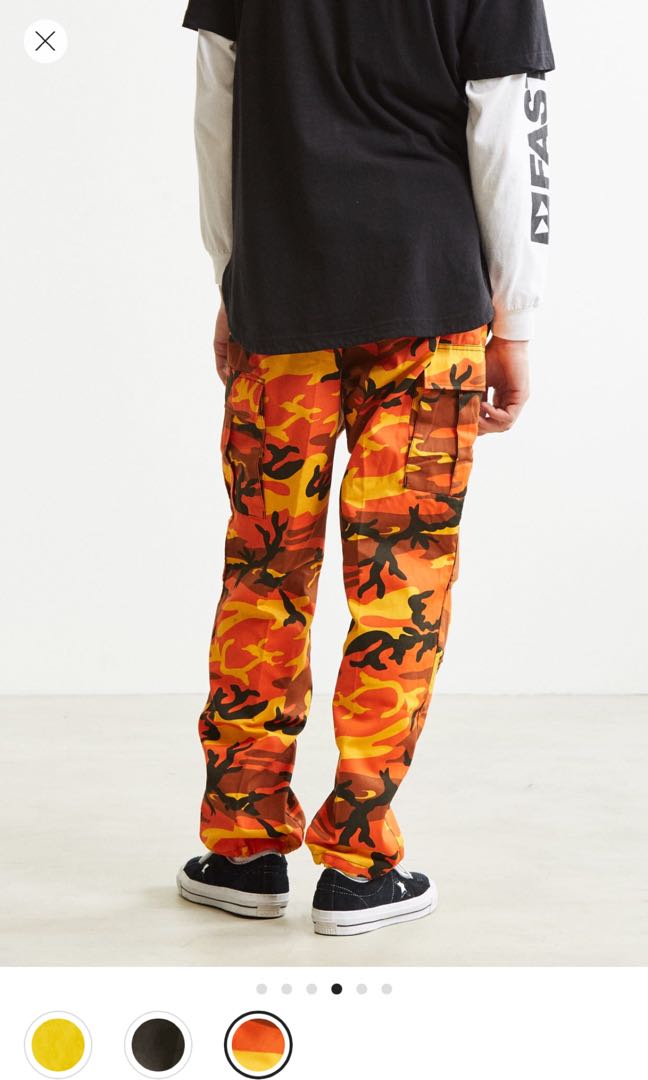 Rothco cargo orange camo pants store