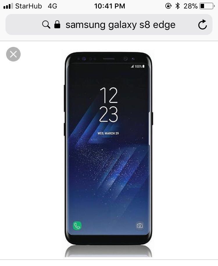 Samsung Galaxy S8 Edge Mobile Phones Tablets Others On Carousell