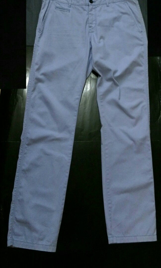 荷蘭牌子scotch soda男裝麻質直條長褲 男裝 男裝褲子 carousell