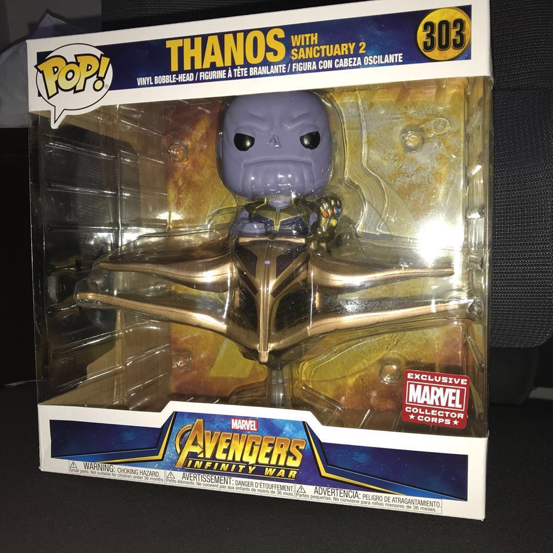 Funko POP Thanos with Sanctuary 2 #303 Avengers Infinity War