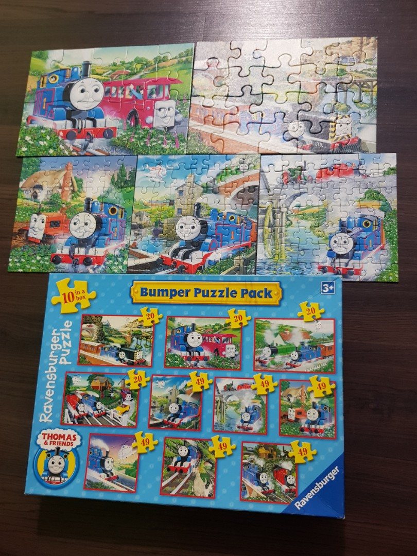 Thomas &amp; friends Puzzle Pack, Hobbies &amp; Toys, Books &amp; Magazines ...