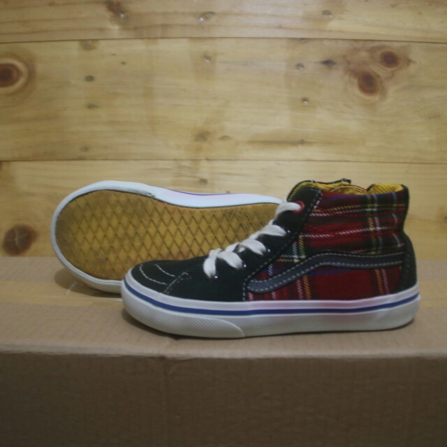 vans sk8 hi kids red