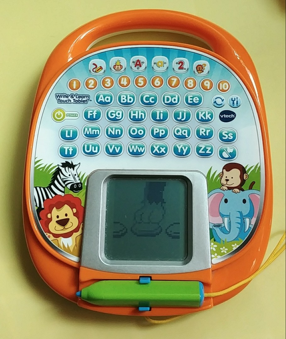 Vtech write and store learn touch tablet