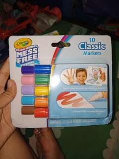 Crayola Color Wonder Mess Free 10 classic Markers