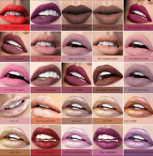 Focallure liquid lipstick..