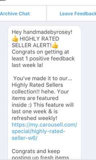 ✨11TH HIGHLY RATED SELLER!✨👏🏼