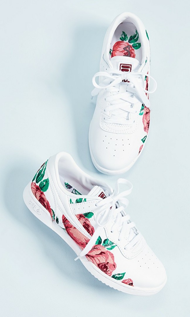 fila floral slides